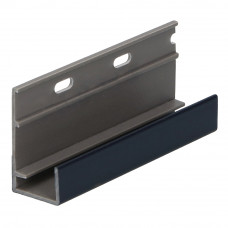 KERALIT OMRANDINGSPROFIEL MET ONTWATERING STAALBLAUW CLASSIC RAL 5011 400 CM (28093440)