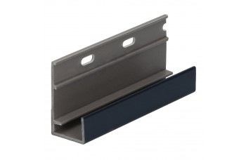 KERALIT OMRANDINGSPROFIEL MET ONTWATERING STAALBLAUW CLASSIC RAL 5011 400 CM (28093440)