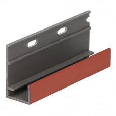 KERALIT OMRANDINGSPROFIEL MET ONTWATERING STEENROOD CLASSIC RAL 8004 400 CM (28092940)