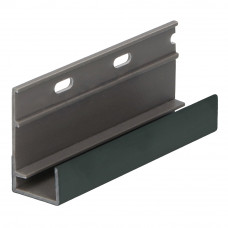 KERALIT OMRANDINGSPROFIEL MET ONTWATERING TIMBERGREEN PURE RAL 6009 MAT 400 CM (28099140)