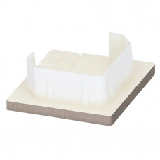 KERALIT EINDKAP VOOR UITWENDIG HOEKPROFIEL 32 X 32 MM VERGRIJSD CEDER CLASSIC (28298101)