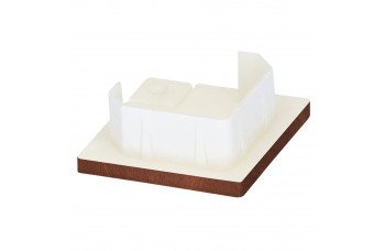 KERALIT EINDKAP VOOR UITWENDIG HOEKPROFIEL 32 X 32 MM GOLDEN OAK CLASSIC (28294501)