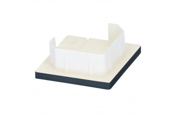 KERALIT EINDKAP VOOR UITWENDIG HOEKPROFIEL 32 X 32 MM SKYBLUE PURE RAL 5011 MAT (28298601)