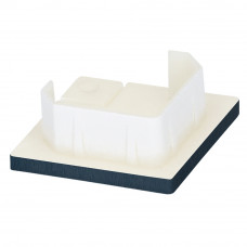 KERALIT EINDKAP VOOR UITWENDIG HOEKPROFIEL 32 X 32 MM STAALBLAUW CLASSIC RAL 5011 (28293401)