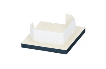 KERALIT EINDKAP VOOR UITWENDIG HOEKPROFIEL 32 X 32 MM STAALBLAUW CLASSIC RAL 5011 (28293401)