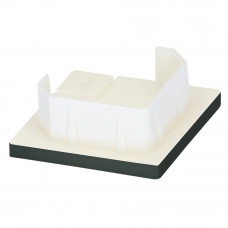 KERALIT EINDKAP VOOR UITWENDIG HOEKPROFIEL 32 X 32 MM TIMBERGREEN PURE RAL 6009 MAT (28299101)