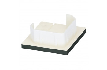 KERALIT EINDKAP VOOR UITWENDIG HOEKPROFIEL 32 X 32 MM TIMBERGREEN PURE RAL 6009 MAT (28299101)