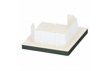 KERALIT EINDKAP VOOR UITWENDIG HOEKPROFIEL 32 X 32 MM DONKERGROEN CLASSIC RAL 6009 (28295401)