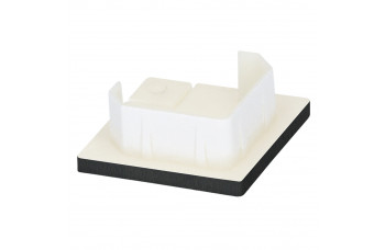 KERALIT EINDKAP VOOR UITWENDIG HOEKPROFIEL 32 X 32 MM ZWART CLASSIC RAL 9005 (28291201)