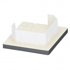 KERALIT EINDKAP VOOR UITWENDIG HOEKPROFIEL 32 X 32 MM BASALTGRIJS CLASSIC RAL 7012 (28291501)