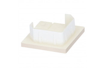 KERALIT EINDKAP VOOR UITWENDIG HOEKPROFIEL 32 X 32 MM CREME CLASSIC RAL 9001 (28296501)
