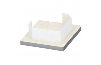 KERALIT EINDKAP VOOR UITWENDIG HOEKPROFIEL 32 X 32 MM GRIJS CLASSIC RAL 7001 (28290401)