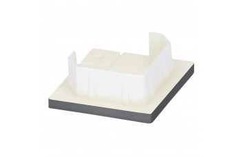 KERALIT EINDKAP VOOR UITWENDIG HOEKPROFIEL 32 X 32 MM DUSTGREY MAT (28298901)