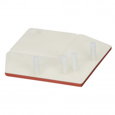 KERALIT EINDKAP VOOR UITWENDIG RECHT HOEKPROFIEL 46 X 46 MM STEENROOD CLASSIC RAL 8004 (28222901)