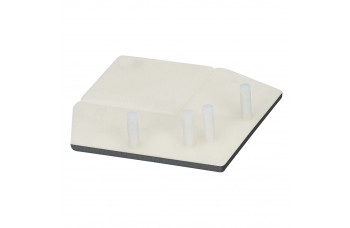 KERALIT EINDKAP VOOR UITWENDIG RECHT HOEKPROFIEL 46 X 46 MM ANTRACIET CLASSIC RAL 7016 (28221301)