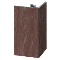 KERALIT UITWENDIG RECHTHOEKPROFIEL 46 X 46MM BRUIN EIKEN MODERN- MODER 400 CM (28124240)