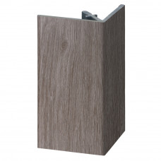 KERALIT UITWENDIG RECHTHOEKPROFIEL 46 X 46MM TAUPE EIKEN MODERN 400 CM (28124940)