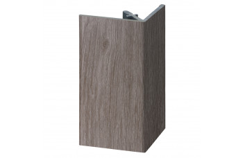 KERALIT UITWENDIG RECHTHOEKPROFIEL 46 X 46MM TAUPE EIKEN MODERN 400 CM (28124940)