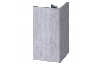 KERALIT UITWENDIG RECHTHOEKPROFIEL 46 X 46MM WIT EIKEN 400 CM (28124640)