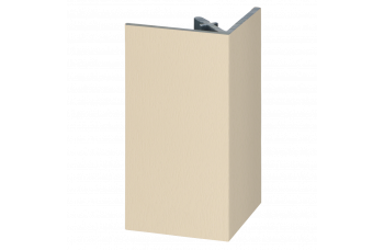 KERALIT UITWENDIG RECHTHOEKPROFIEL 46 X 46MM LICHT IVOOR CLASSIC RAL 1015 400 CM