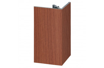 KERALIT UITWENDIG RECHTHOEKPROFIEL 46 X 46MM CALIFORNIAN REDWOOD 400 CM (28127440)