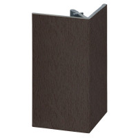 KERALIT UITWENDIG RECHTHOEKPROFIEL 46 X 46MM DONKERBRUIN CLASSIC 400 CM (28125140)