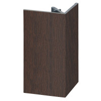 KERALIT UITWENDIG RECHTHOEKPROFIEL 46 X 46MM DONKER EIKEN CLASSIC 400 CM (28122240)
