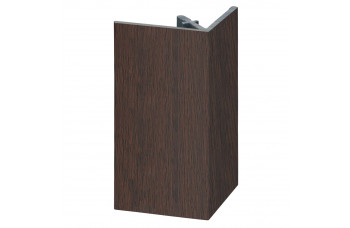 KERALIT UITWENDIG RECHTHOEKPROFIEL 46 X 46MM DONKER EIKEN CLASSIC 400 CM (28122240)