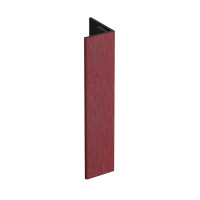KERALIT VERLENGD EINDPROFIEL 17X44MM ROOD CLASSIC RAL 3011 400 CM (28115640)