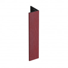 KERALIT VERLENGD EINDPROFIEL 17X44MM ROOD CLASSIC RAL 3011 400 CM (28115640)