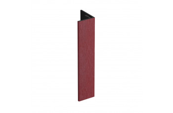 KERALIT VERLENGD EINDPROFIEL 17X44MM ROOD CLASSIC RAL 3011 400 CM (28115640)