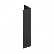 KERALIT VERLENGD EINDPROFIEL 17X44MM ZWARTGRIJS CLASSIC RAL 7021 400 CM (28111840)