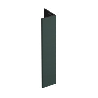 KERALIT VERLENGD EINDPROFIEL 17X44MM TIMBERGREEN PURE RAL 6009 MAT 400 CM (28119140)