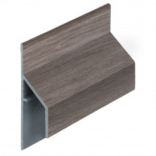 KERALIT TRIM/KRAAL AANSLUITPROFIEL 17MM TAUPE EIKEN MODERN 600 CM (28104960)