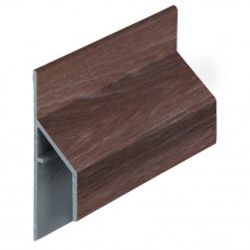 KERALIT TRIM/KRAAL AANSLUITPROFIEL 17MM BRUIN EIKEN MODERN 600 CM (28104260)