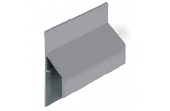 KERALIT TRIM/KRAAL AANSLUITPROFIEL 17MM GRIJS CLASSIC RAL 7001 600 CM (28100460)