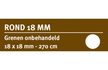 LWK: GRENEN ROND 18 MM 270 CM