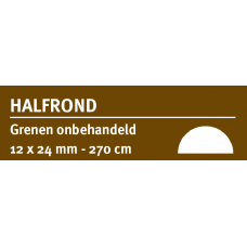 LWK: GRENEN HALFROND 12 X 24 MM 270 CM