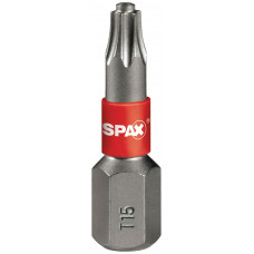 SPAX BIT T-STAR PLUS T15 6,4X25 MM DOOS 5 STUKS