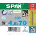 SPAX BIT T-STAR PLUS T15 6,4X25 MM DOOS 5 STUKS