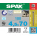 SPAX BIT T-STAR PLUS T25 6,4X25 MM DOOS 5 STUKS