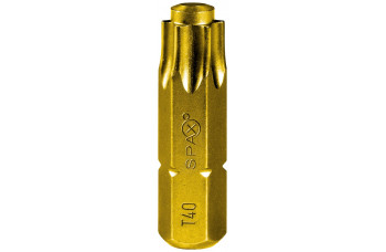 SPAX BIT T-STAR PLUS T40 6,4X25 MM DOOS 5 STUKS