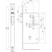 NEMEF LOOPSLOT KV 635/17 DR1 RS VOORPLAAT RVS LINKSDR.