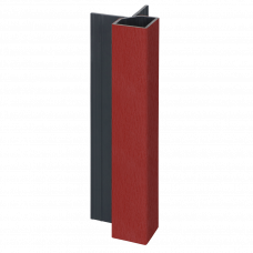 KERALIT UITWENDIG HOEKPROFIEL 32X32MM ROOD CLASSIC RAL 3011 400 CM