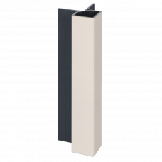 KERALIT UITWENDIG HOEKPROFIEL 32X32MM CREME CLASSIC RAL 9001 400 CM