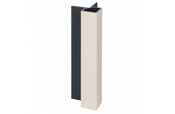 KERALIT UITWENDIG HOEKPROFIEL 32X32MM CREME CLASSIC RAL 9001 400 CM