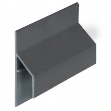 KERALIT TRIM/KRAAL AANSLUITPROFIEL 17MM ANTRACIET CLASSIC RAL 7016 600 CM (28101360)