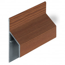 KERALIT TRIM/KRAAL AANSLUITPROFIEL 17MM BRUIN REDCEDER 600 CM (28106360)