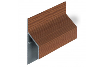 KERALIT TRIM/KRAAL AANSLUITPROFIEL 17MM BRUIN REDCEDER 600 CM (28106360)