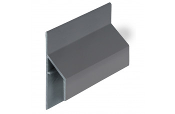 KERALIT TRIM/KRAAL AANSLUITPROFIEL 17MM DUSTGREY MAT 600 CM (28108960)
